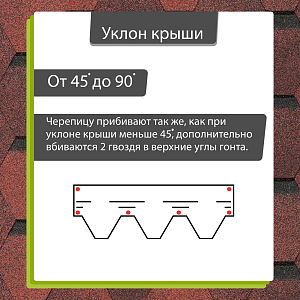 Купить Гибкая черепица Docke PIE EUROPA KARAT 3м2/уп Красный в Южно-Сахалинске