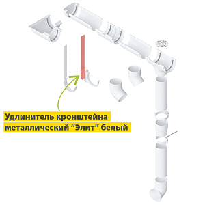 Купить Удлинитель кронштейна Альта-Профиль 