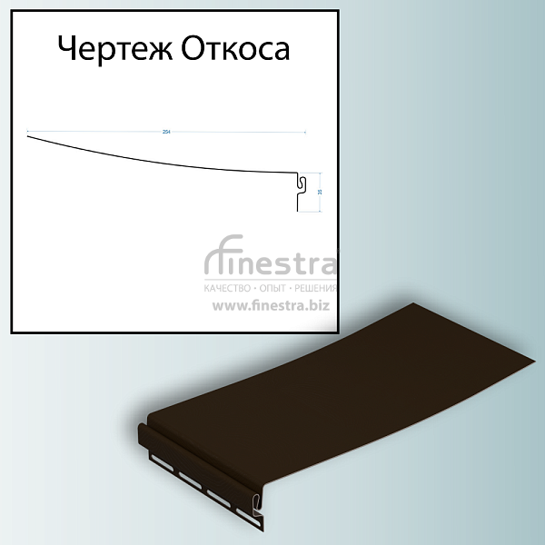 Docke Откос 254мм 3600мм