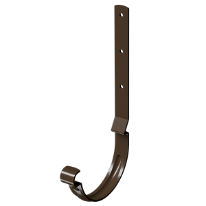 Купить Docke STAL PREMIUM Карнизный крюк длинный D125  Каштан (RAL 8017) в Южно-Сахалинске