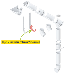 Купить Кронштейн желоба Альта-Профиль 
