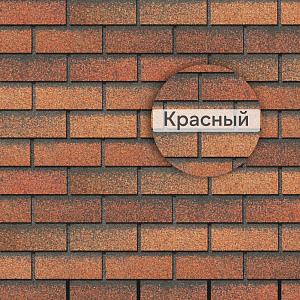 Фасадная битумная плитка Docke СТАНДАРТ БРИК 2,5 м2/уп — Красный Фасадная битумная плитка Docke СТАНДАРТ БРИК 2,5 м2/уп — Красный