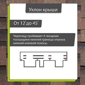 Купить Гибкая черепица Docke PIE PREMIUM Генуя 3м2/уп Трюфель в Южно-Сахалинске