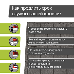 Купить Гибкая черепица Docke PIE EUROPA SLATE 3.1м2/уп Серый в Южно-Сахалинске