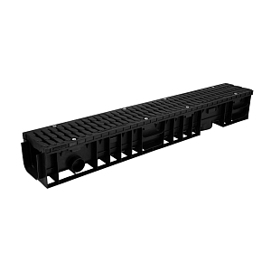 Купить Лоток водоотводный пластиковый DN100 H135 B125 Aquastok Master (комплект) 1000х148х135мм 110131 в Иркутске