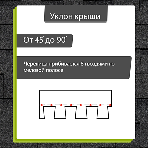 Купить Ламинированная черепица Docke PIE EUROPA DRAGON 2.38м2/уп Серый в Южно-Сахалинске