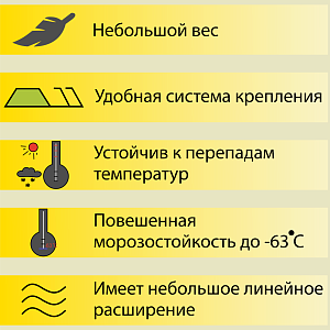 Купить Панель виниловая Аляска Классик Альта-Профиль 3000х205мм Сэнд в Иркутске