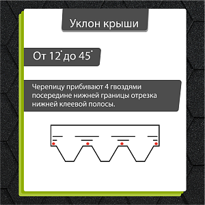 Купить Гибкая черепица Docke PIE EURASIA Шестигранник 3м2/уп Черный в Южно-Сахалинске