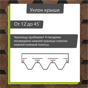 Купить Гибкая черепица Docke PIE EURASIA Шестигранник 3м2/уп Светло-коричневый в Южно-Сахалинске